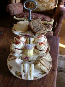 AFTERNOON TEA FOR TWO OFFER ONLY £10… Broadoaks afternoon tea