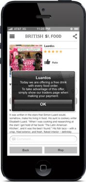 THE BRITISH STREET FOOD APP… British Food App