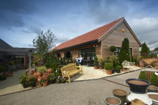 A DELICIOUS AFTERNOON TEA at TOPIARY TEA ROOM at HOLLYBECK NURSERIES… tearoom