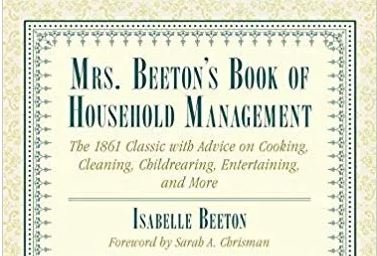 HOUSEKEEPING BOOKS THROUGH THE CENTURIES… — The Village Kitchen…