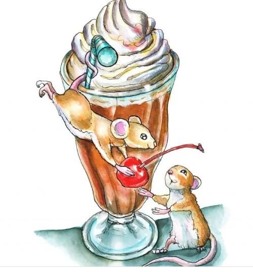 Cherries And Chocolate — Doodlewash®