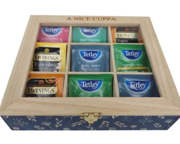 5 TEA BOX ORGANISERS TO DIE FOR