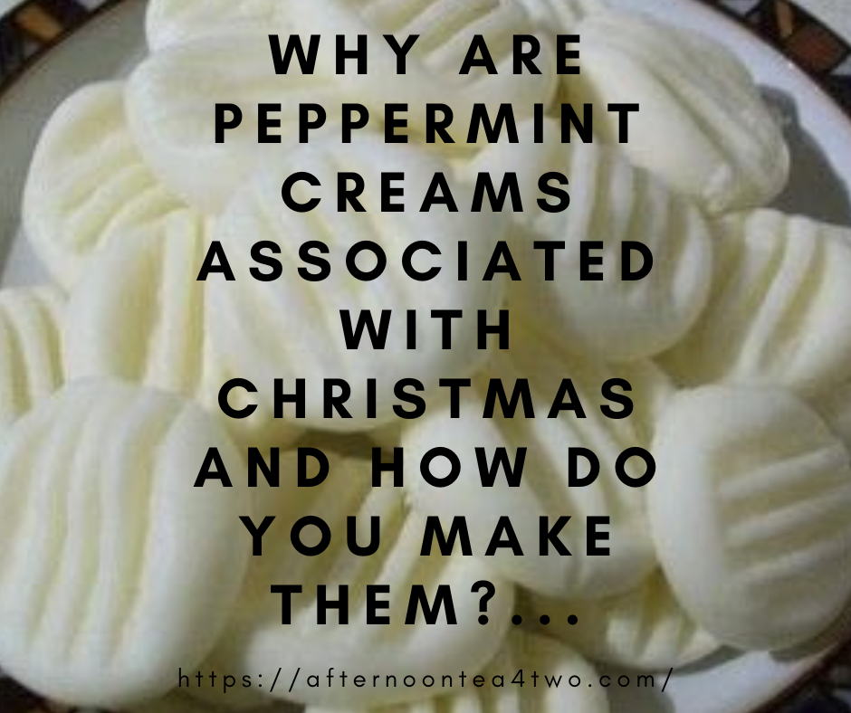 WHY ARE PEPPERMINT CREAMS ASSOCIATED WITH CHRISTMAS AND HOW DO YOU MAKE THEM?… with-an-abundance-of-pretty-boxs-and-jars-around-i-decided-to-join-the-homemade-brigade-and-make-some-peppermint-creams.-ingredients-425g15oz-sieved-icing-sugar-plus-some-for-rolli.png