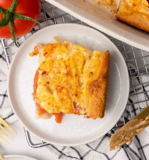 Cheesy Tomato Biscuit Casserole — 4 Sons ‘R’ Us — My Meals are on Wheels