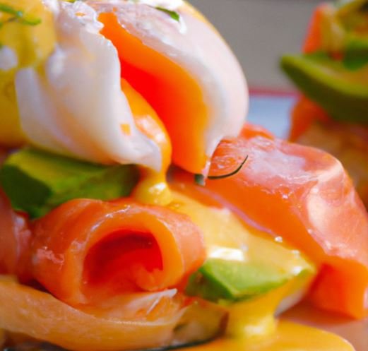 Eggs Benedict with Avocado and Smoked Salmon — Breakfast In Bed — My Meals are on Wheels