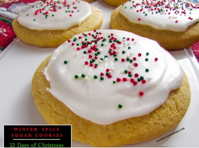 Winter Spice Sugar Cookies — Cooking Is My Sport — My Meals are on Wheels