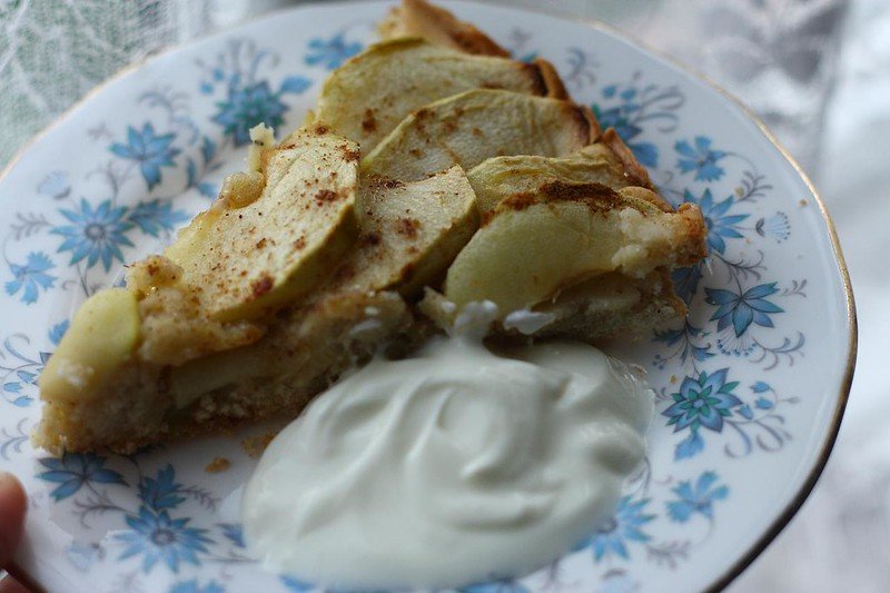 Bavarian Apple Tart
